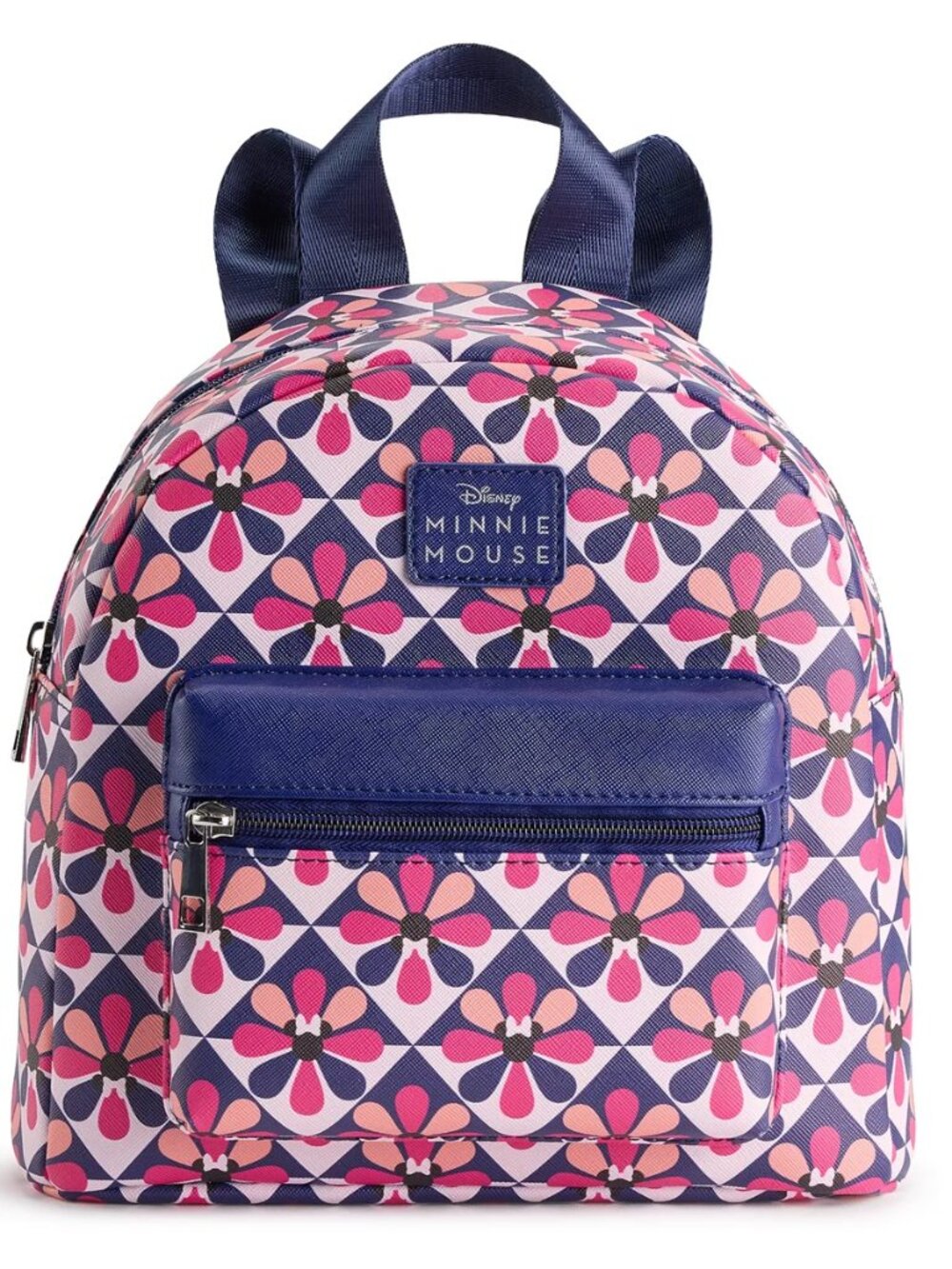Disney's Minnie Mouse Floral Retro Print Mini Backpack NWT